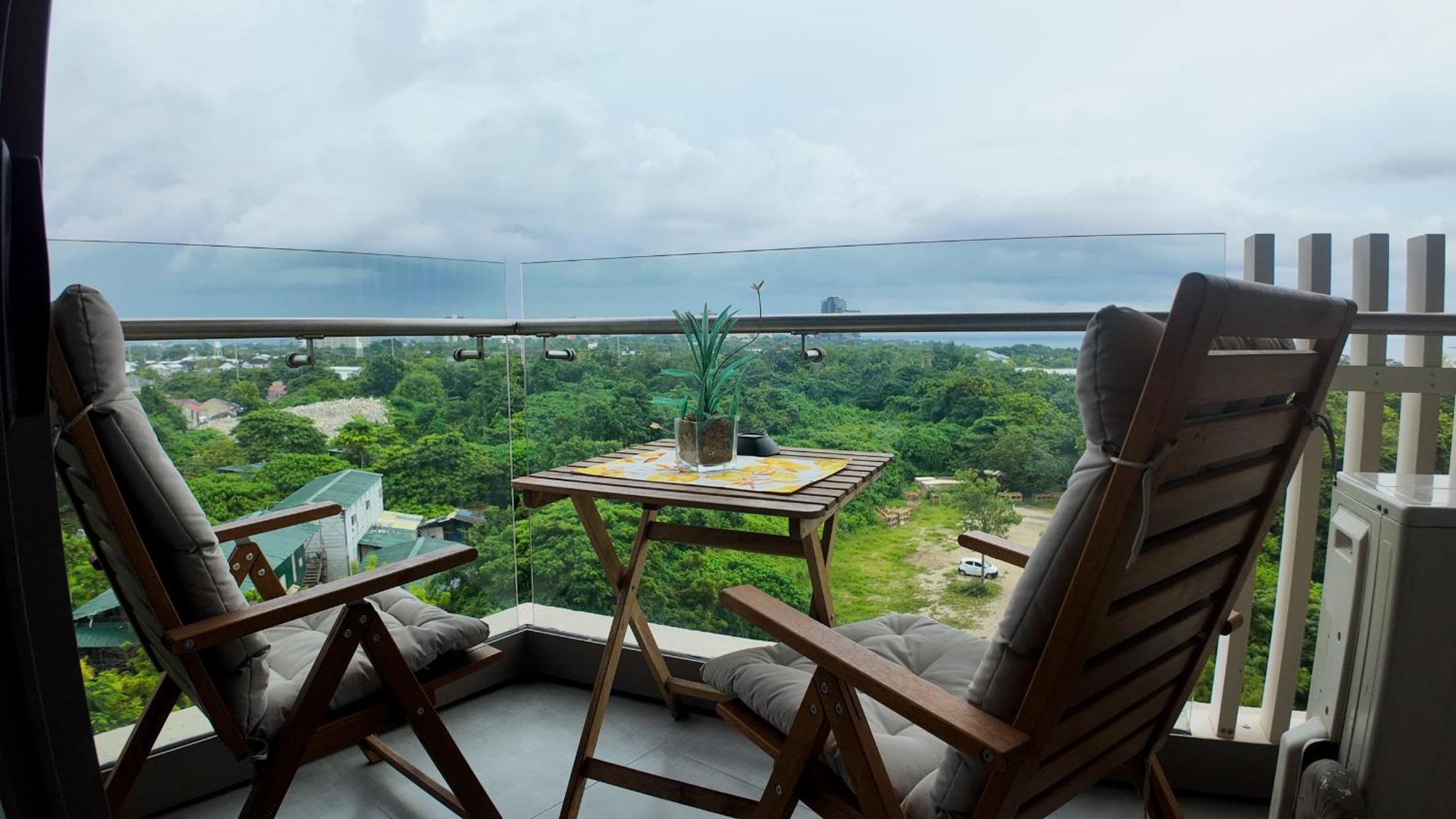 Dominiks Stylish Resort Gem Ocean View Pool Queen Bed At Tambuli 8 Floor Fast Wifi Lapu-Lapu City Bagian luar foto