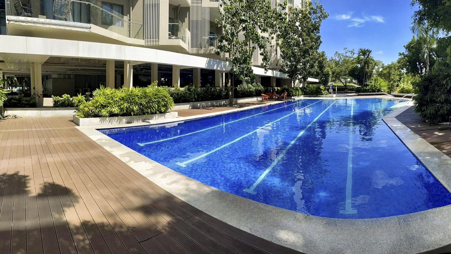 Dominiks Stylish Resort Gem Ocean View Pool Queen Bed At Tambuli 8 Floor Fast Wifi Lapu-Lapu City Bagian luar foto